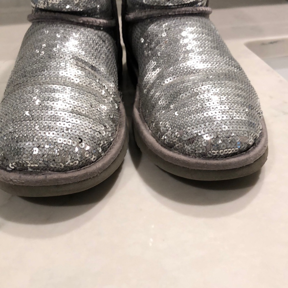 Sparkling Ugg Boots With Sequence - image 8
